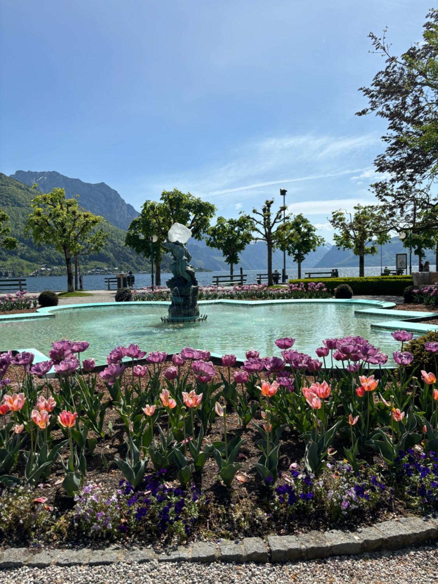 Wohnung See- Und Bergnaehe Gmunden Extérieur photo